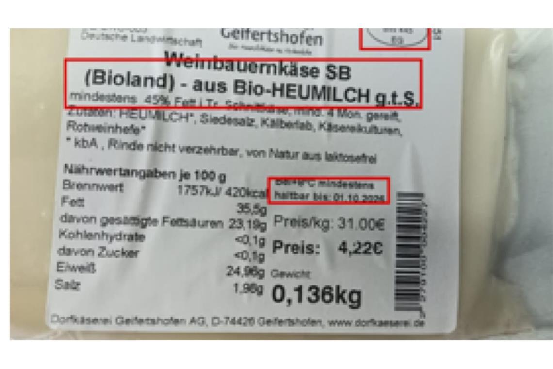 Diese Sorte ist besonders kritisch – bei den anderen handelt es sich um einen vorsorglichen Rückruf.