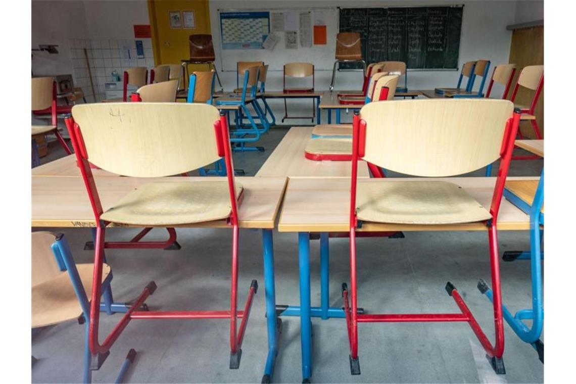 Schulen und Kitas in deutschlandweite Zwangsferien gestartet Diese Woche werden in 13 Bundesländern flächendeckend die Schulen geschlossen. Foto: Frank Rumpenhorst/dpa