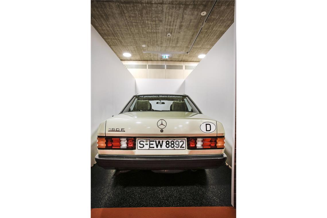Rommels Baby-Benz steht im Stadtpalais