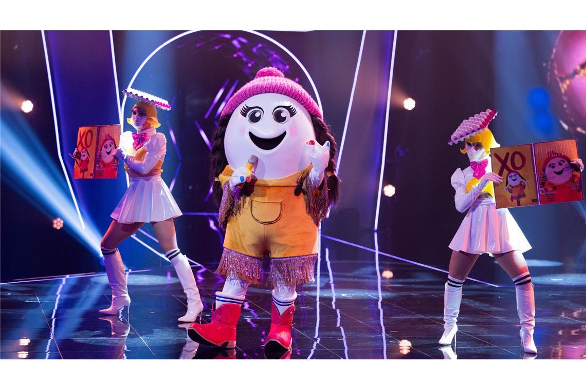 Dieser Promi hat es bis ins Finale geschafft: Das Ei namens "Eggi".