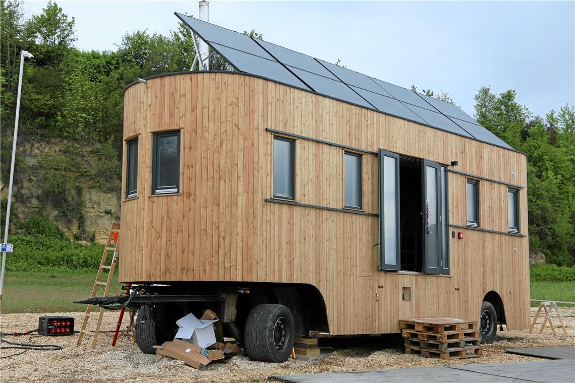 Dieses Minihaus (Tiny House) war im Sommer 2019 während der Remstal Gartenschau in Weinstadt-Endersbach ausgestellt. Archivfoto: G. Schneider