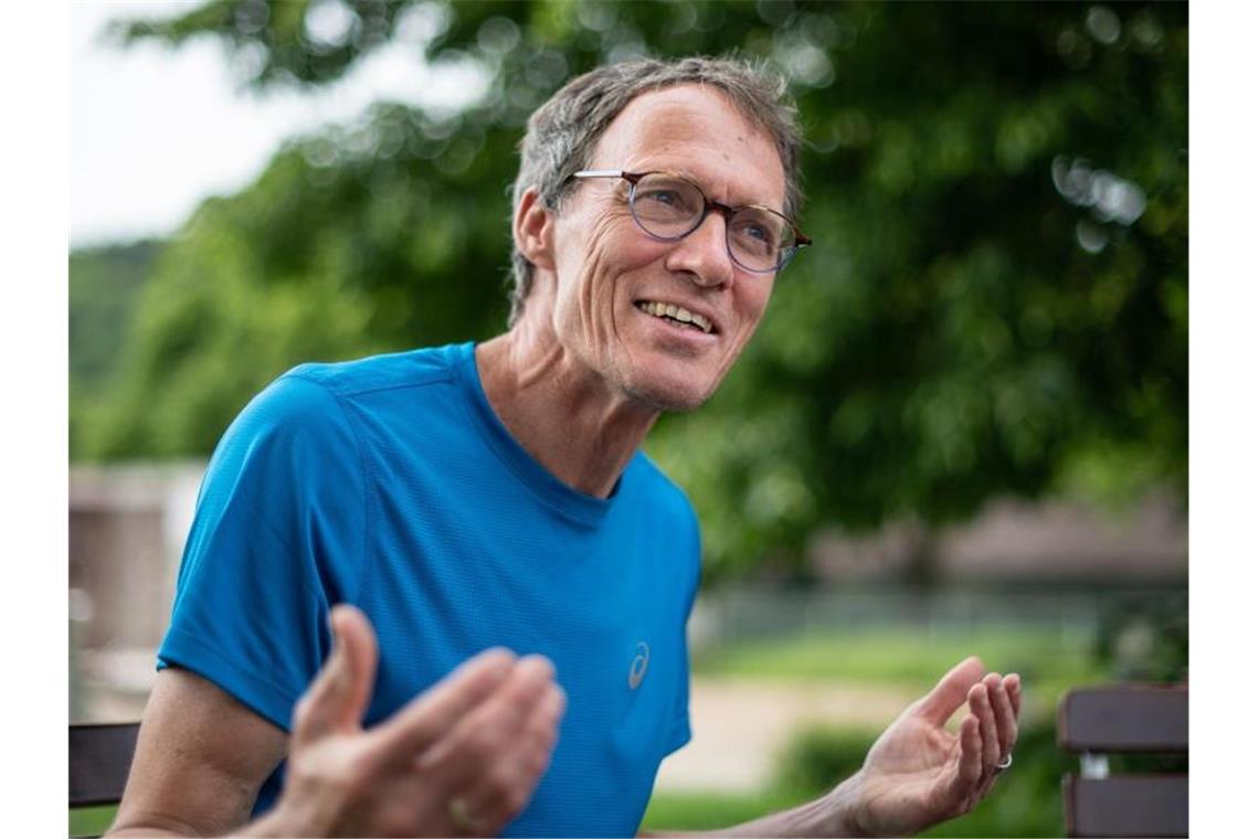 Dieter Baumann, ehemaliger deutscher Leichtathlet und Olympiasieger. Foto: Fabian Sommer/dpa/Archivbild