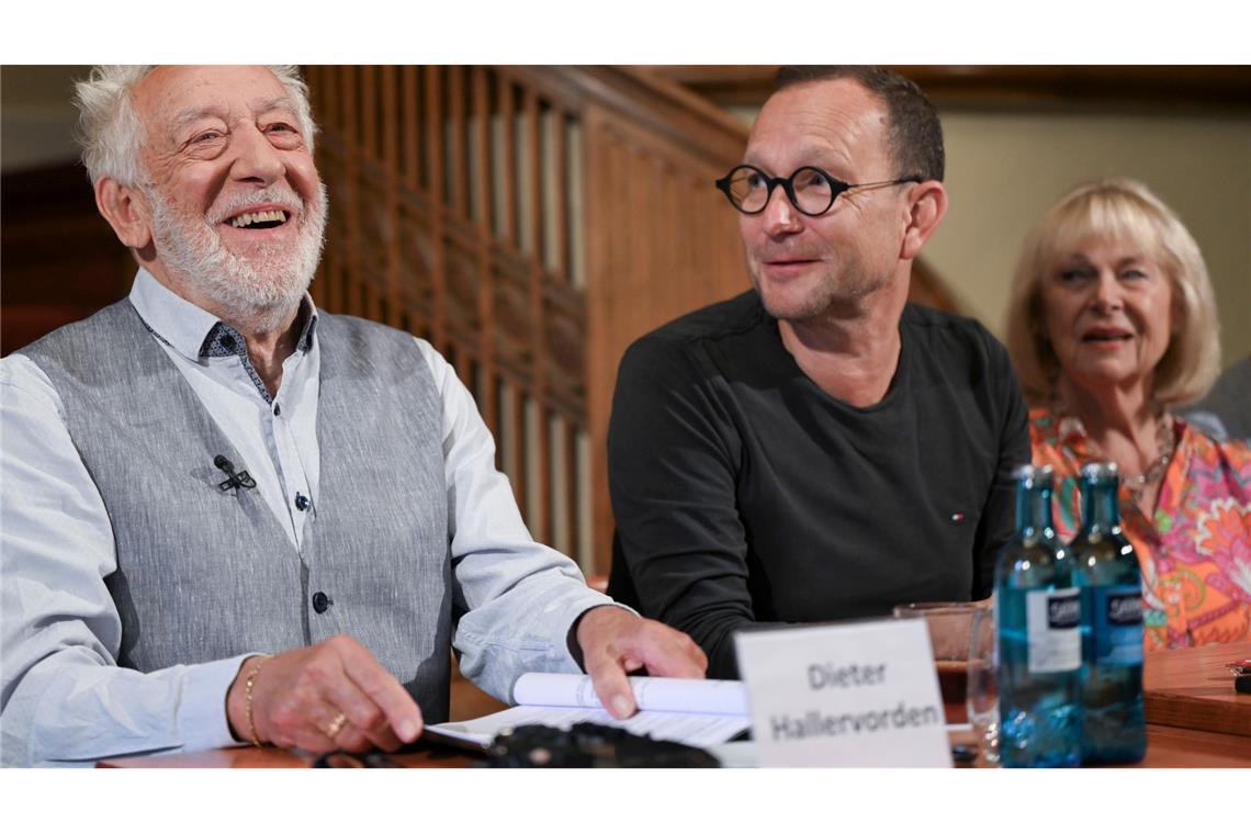 Hallervorden vor der 90: "Älter werden heißt länger leben" Dieter Hallervorden stellte das Programm seines Schlosspark Theaters in Berlin vor.