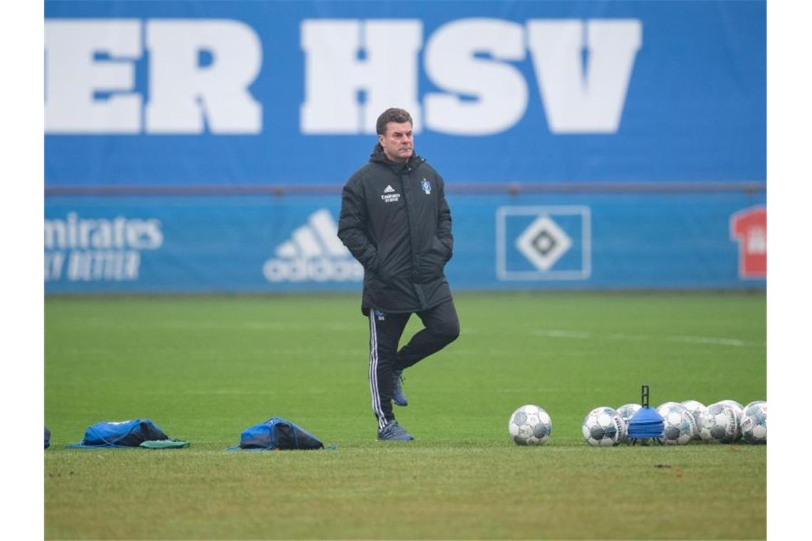 HSV-Coach Hecking kann sich Bundestrainer-Job vorstellen Dieter Hecking könnte sich auch den Job als Bundestrainer vorstellen. Foto: Daniel Reinhardt/dpa