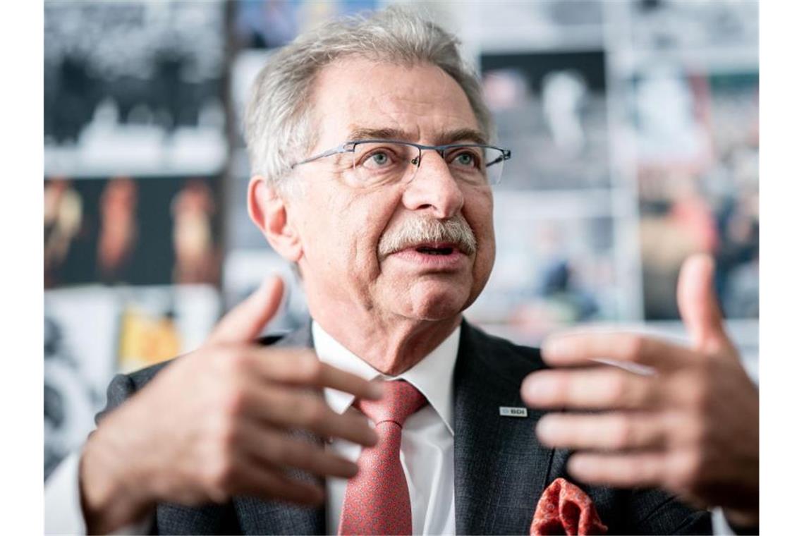 BDI-Präsident Kempf: Geplante Klimaziele unrealistisch