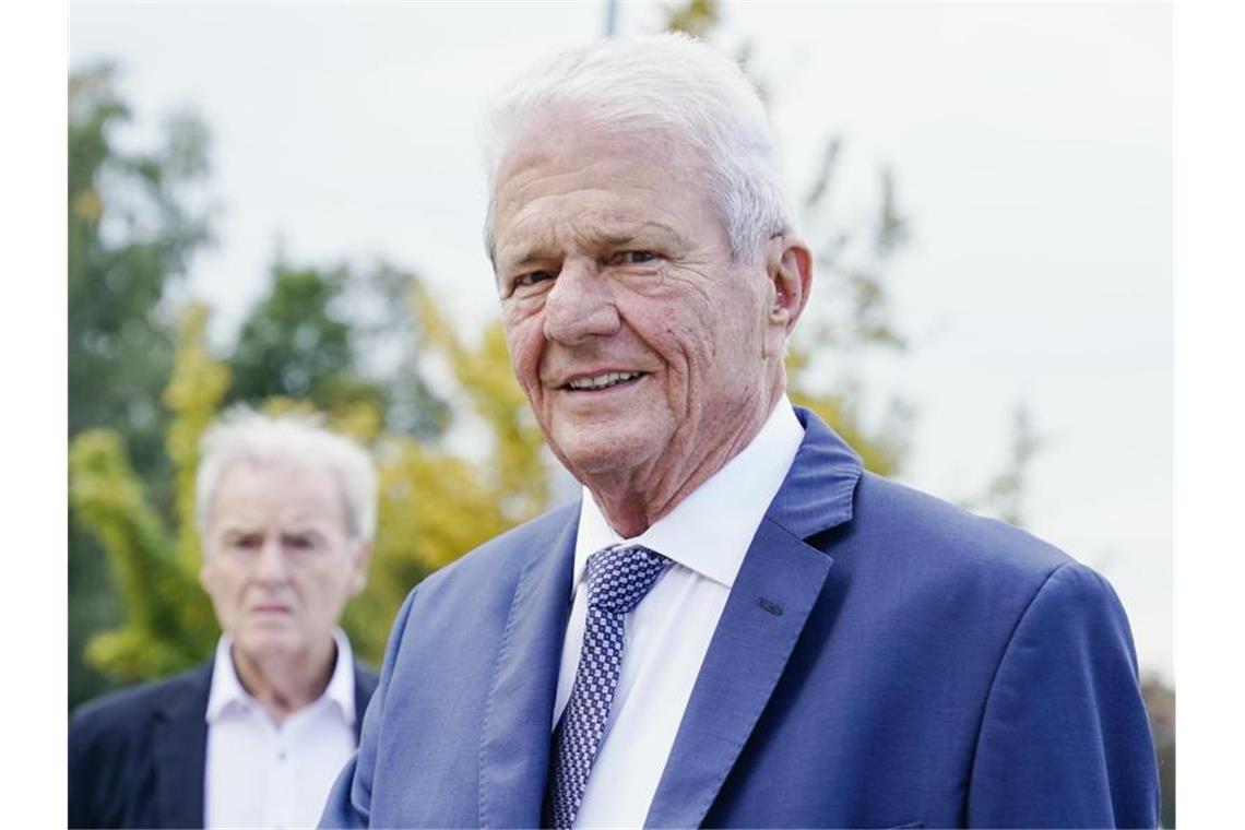 Dietmar Hopp bei der Verleihung des Karl Kübel Preises. Foto: Uwe Anspach/dpa