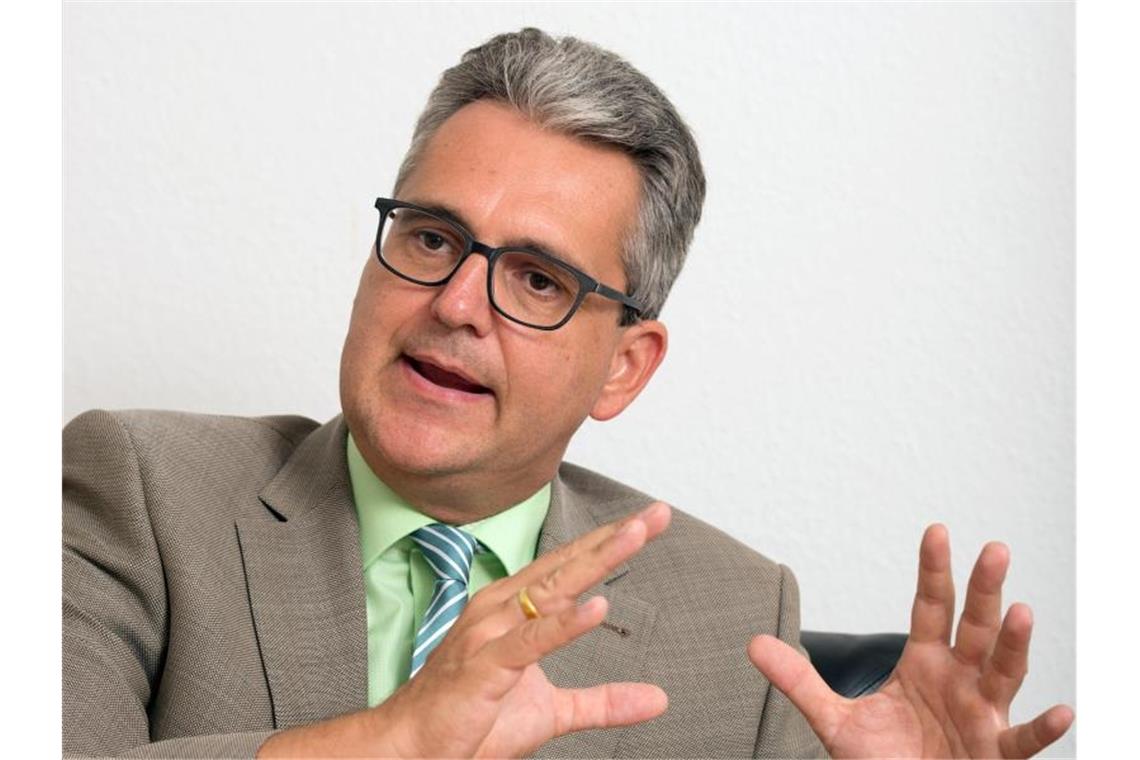 Dietrich Birk, der Geschäftsführer des Landesverbandes Baden-Württemberg des Verbands Deutscher Maschinen- und Anlagenbau (VDMA). Foto: picture alliance / Bernd Weissbrod/dpa/Archivbild