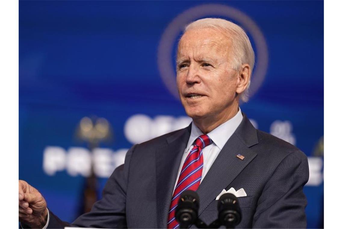 Die Wahlleute stimmen ab: Der Einzug von Joe Biden ins Weiße Haus rückt einen großen Schritt näher. Foto: Andrew Harnik/AP/dpa