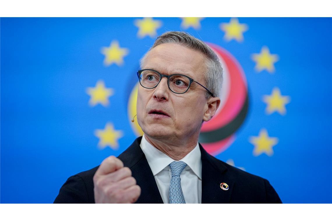 Digitalminister Karsten Wildberger (CDU) glaubt an europäische Innovationskraft im Tech-Sektor.