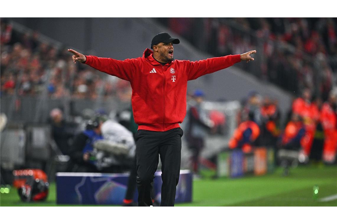 Tabelle egal: Klassiker der Trainer-Novizen als "Big Match" Dirigent am Spielfeldrand: Bayern-Trainer Vincent Kompany.