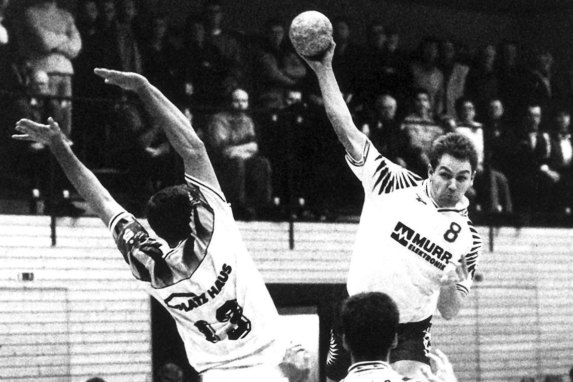 Tolle Erinnerungen und große Vorfreude Dirk Hail hat 332 Tore in 173 Partien für den TV Oppenweiler geworfen. Foto: BKZ-Archiv