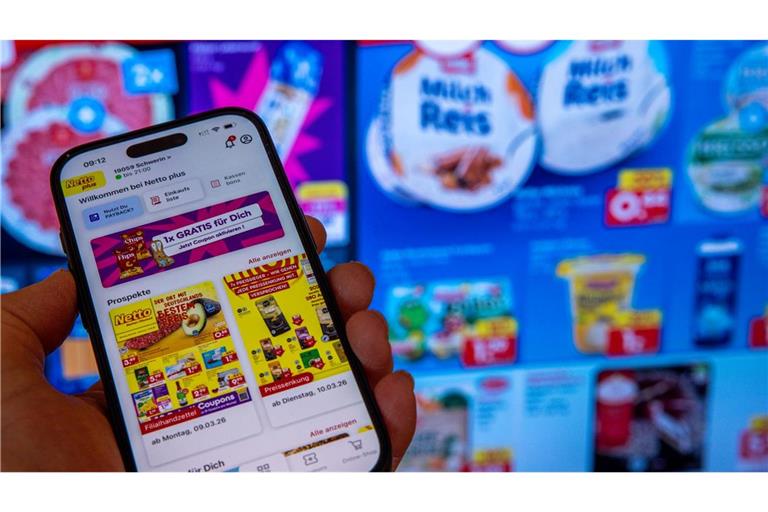 Discounter Netto bietet Kunden in seiner App zusätzliche Rabatte an. (Symboldbild)