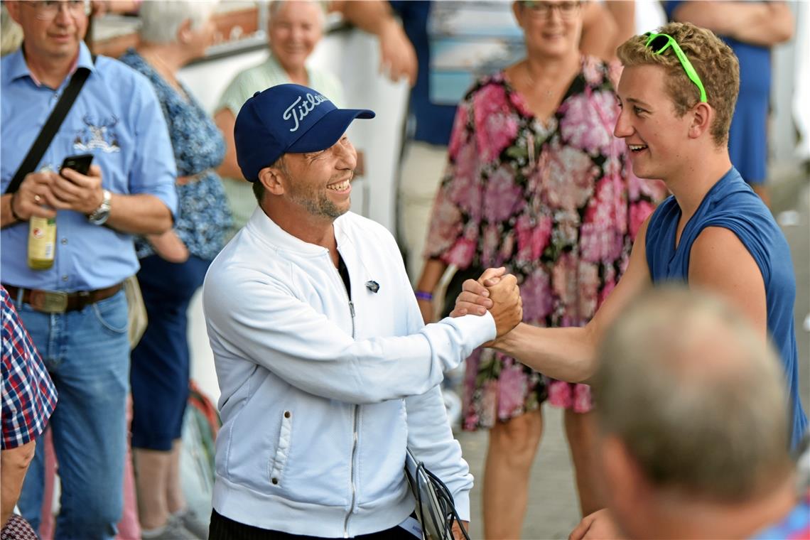 DJ Bobo wurde von den Zuschauern freudig begrüßt. 