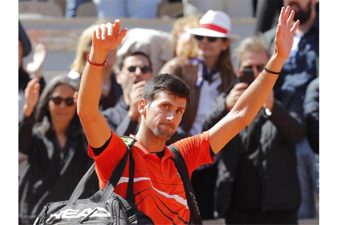 Djokovic hat keine Chance mehr auf den vierten Grand-Slam-Titel in Folge. Foto: Michel Euler/AP
