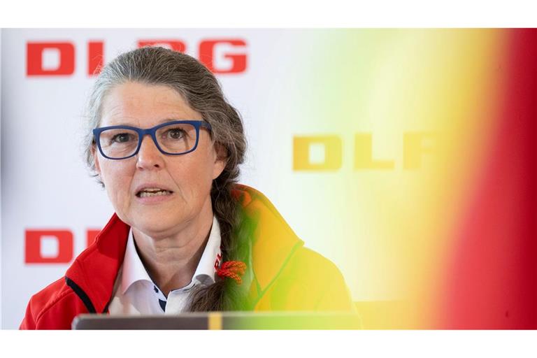 DLRG-Präsidentin Ute Vogt: "Wir wollen niemandem die Freude am Wasser trüben, aber seien Sie umsichtig."