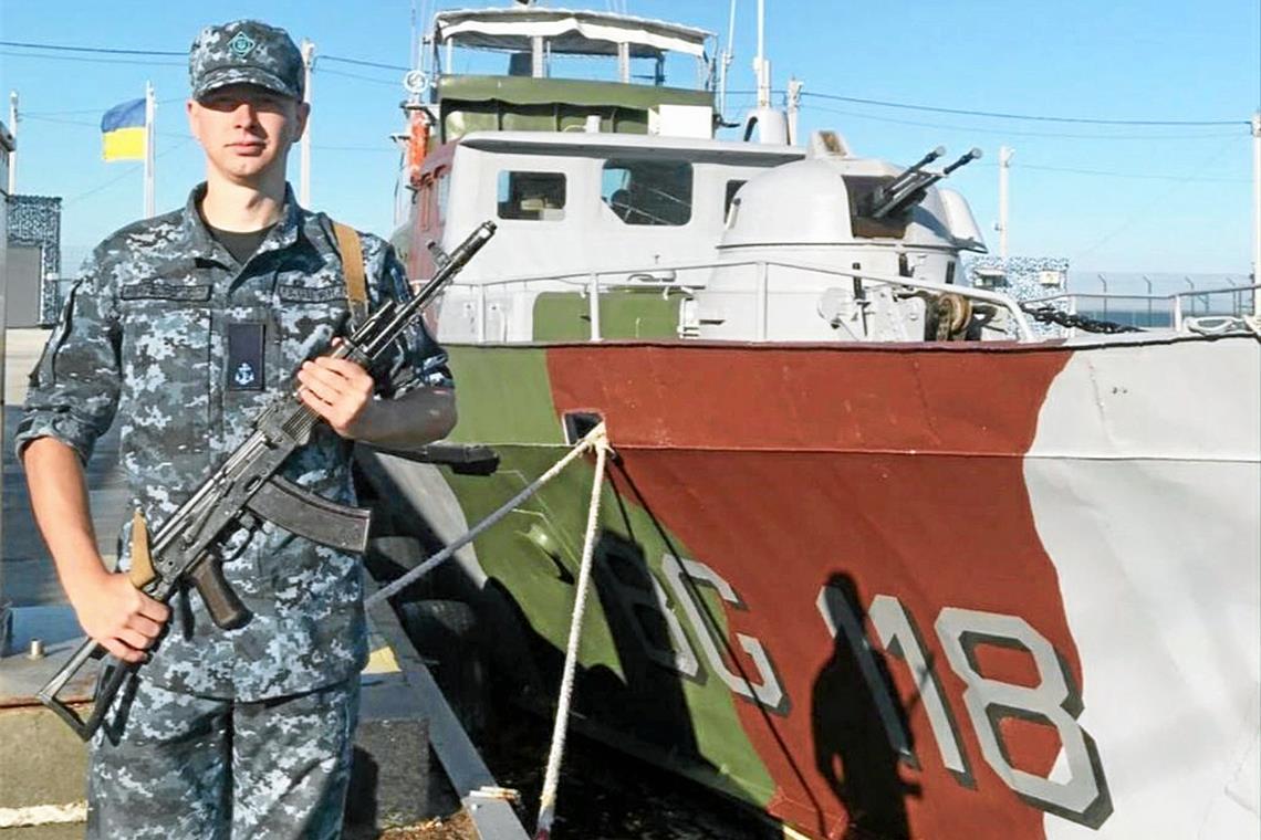 Dmytro Yakymenko diente bei der ukrainischen Marine. Nach dem verlorenen Kampf um das Asow-Stahlwerk geriet er in russische Gefangenschaft. Fotos: privat