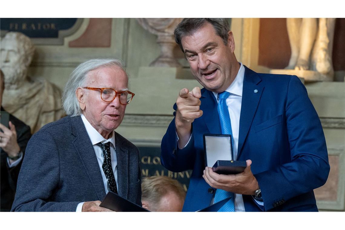 Deutschlands König des Jazz - Klaus Doldinger ist tot Doldinger erhielt vor gut zwei Jahren den Bayerischen Maximiliansorden. (Archivbild)
