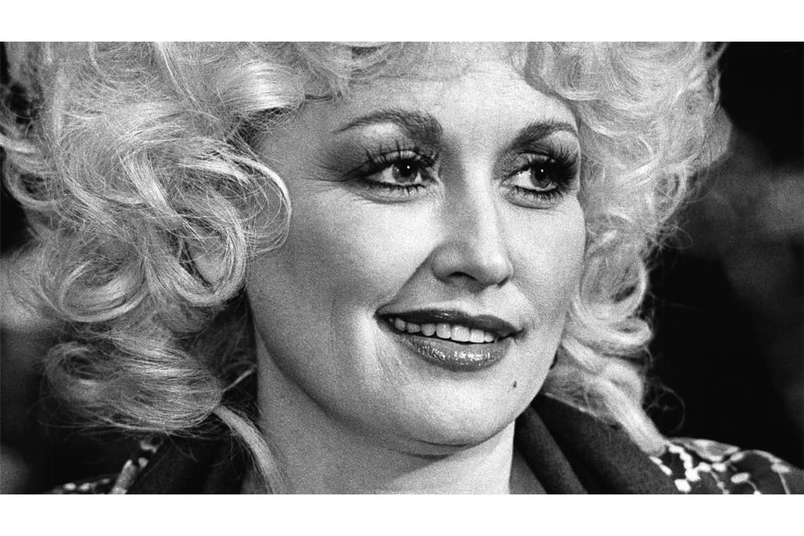 Dolly Parton bei einer Probe in Nashville am 11. November 1982.