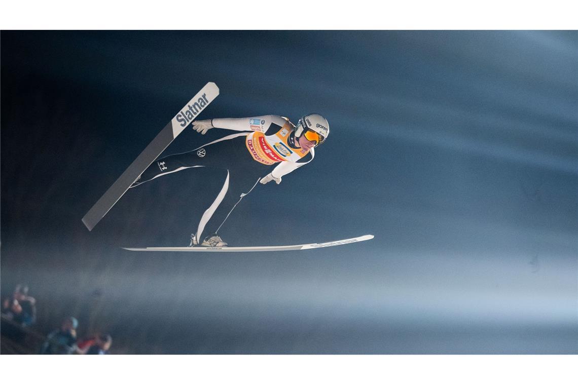 Domen Prevc ist der Sieg bei der Vierschanzentournee kaum noch zu nehmen.