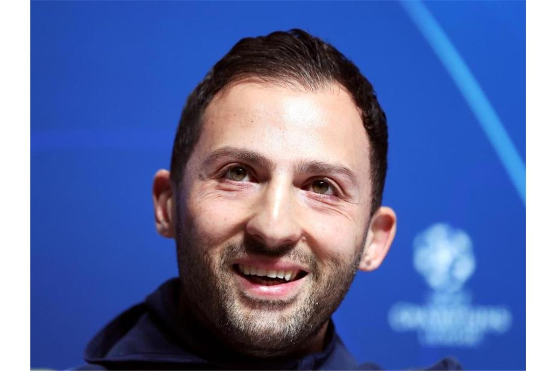 Domenico Tedesco trainiert Spartak Moskau - für ihn der „FC Bayern Russlands“. Foto: Martin Rickett/PA Wire/dpa