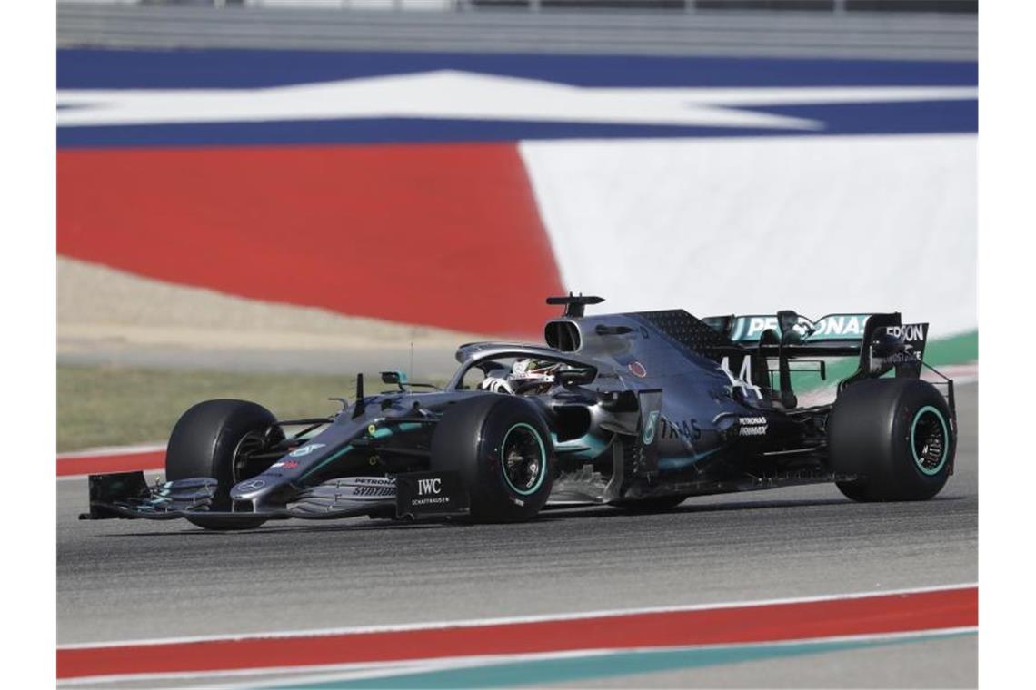 Dominierte das zweite Training in Austin: Formel-1-Weltmeister Lewis Hamilton. Foto: Chuck Burton/FR171712 AP/dpa