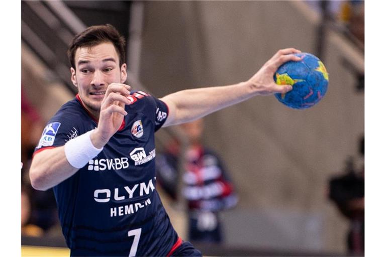 Dominik Claus in Aktion. Foto: Fabian Sommer/Archivbild