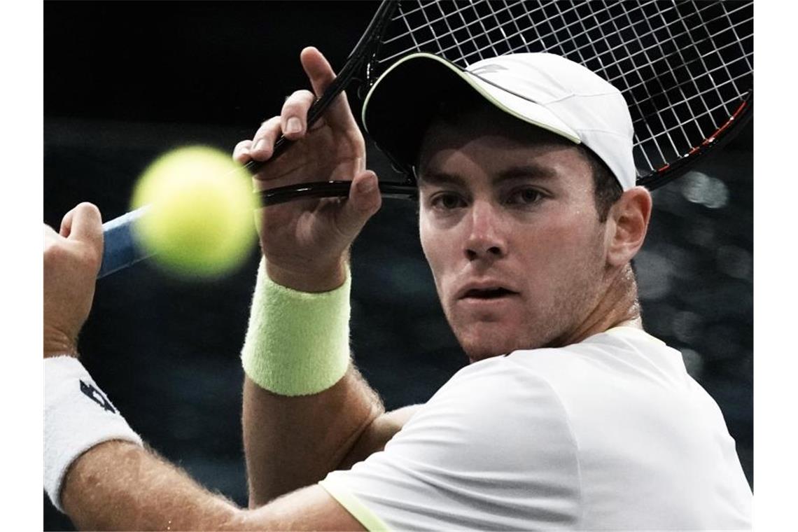 Tennisprofi Koepfer versteht Zverevs Davis-Cup-Absage Dominik Koepfer in Aktion. Foto: Thibault Camus/AP/dpa