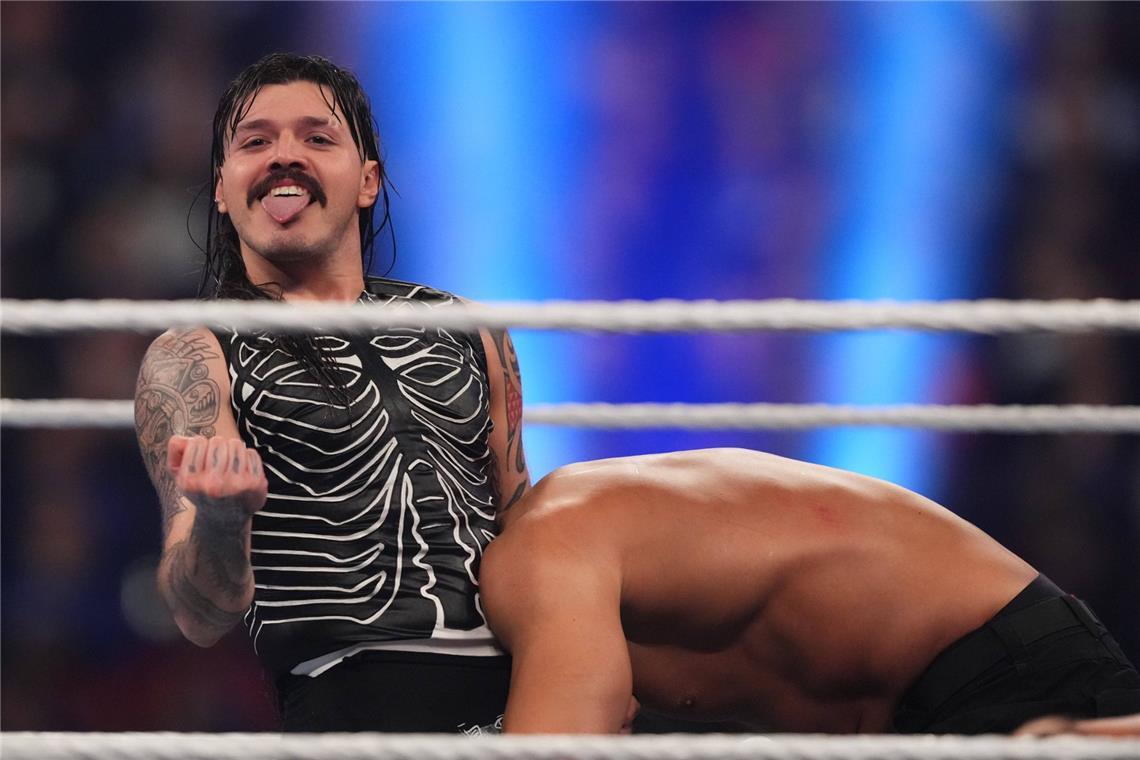 Alle Ergebnisse der Matches vom 01. September 2025 Dominik Mysterio verteidigt seinen Titel. (Archivbild)