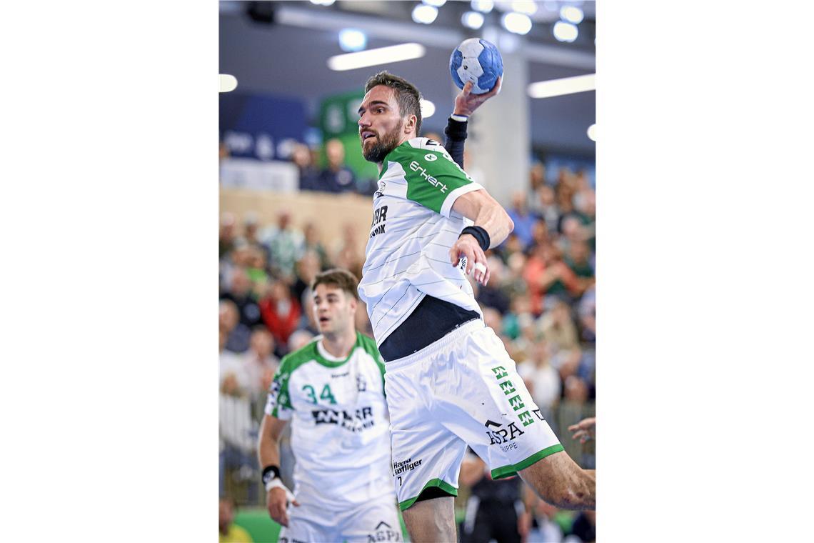 Dominik Weiß glaubt daran, dass der HCOB die Trendwende schafft. Foto: Alexander Becher