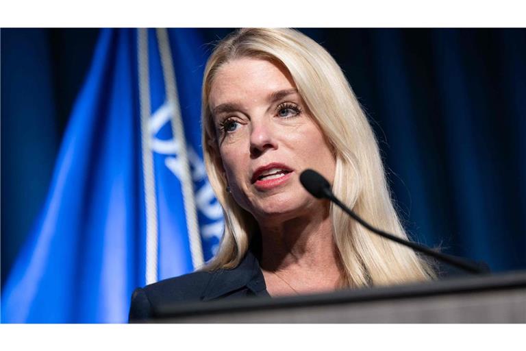 Donald Trump entlässt Justizministerin Pam Bondi  (Archivfoto).