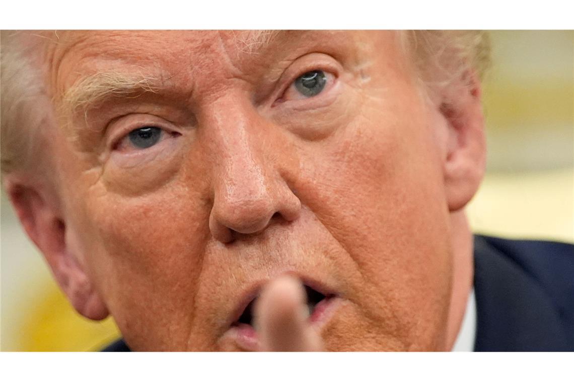 Donald Trump ist erbost darüber, dass Nato-Partner seinen Iran-Krieg nicht stärker unterstützen. Nun will er Konsequenzen prüfen. (Archivbild)