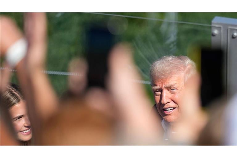 Donald Trump ist selbst begeisterter Golfer.