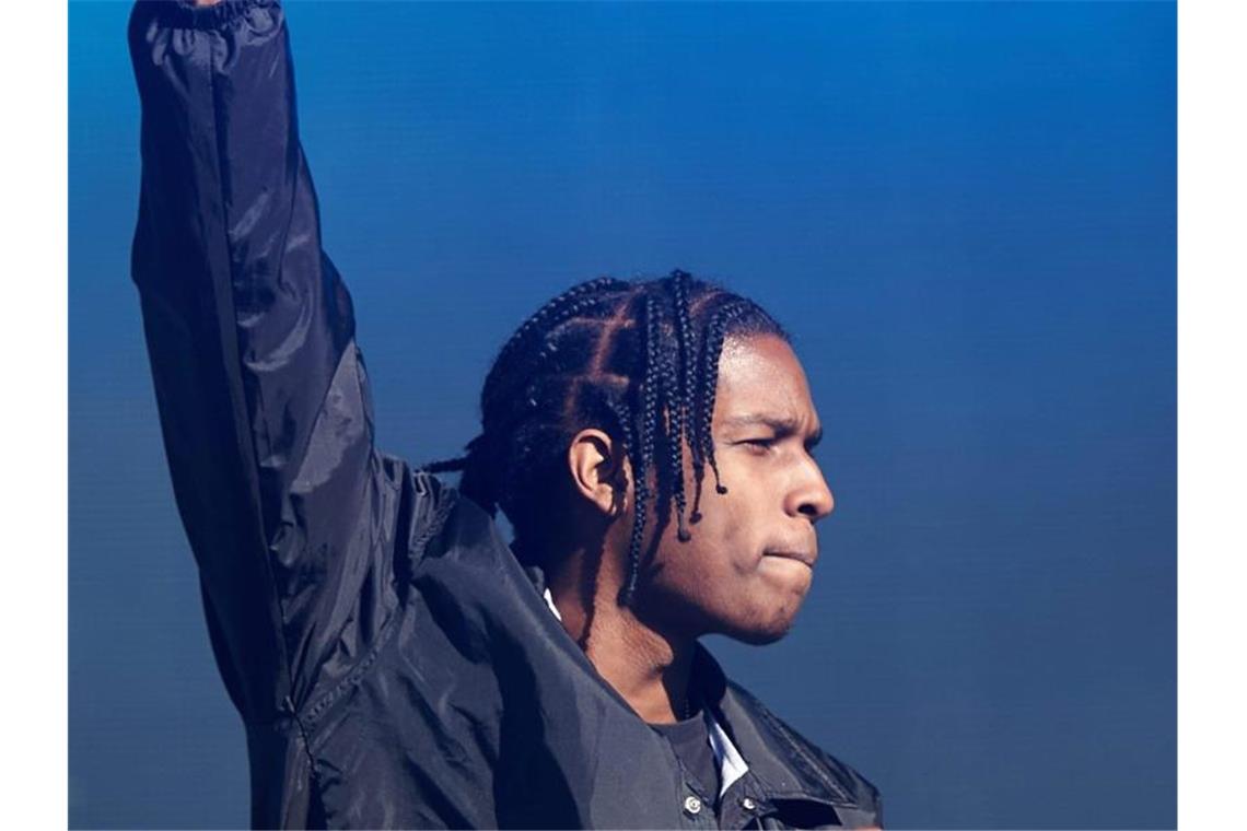Schweden relativiert Trump-Kritik im Fall Asap Rocky Donald Trump macht sich für A$AP Rocky stark. Foto: Adam Warzawa/EPA