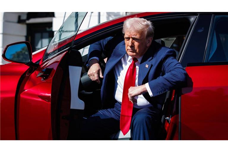 Donald Trump machte vor kurzem Werbung für Tesla. Wie wird er künftig mit den einzelnen Autoherstellern umgehen?