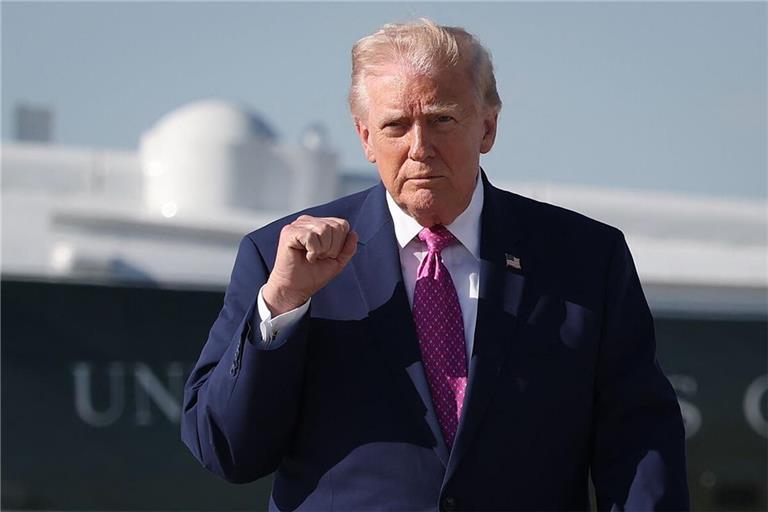 Donald Trump signalisiert Stärke, die er nicht hat.