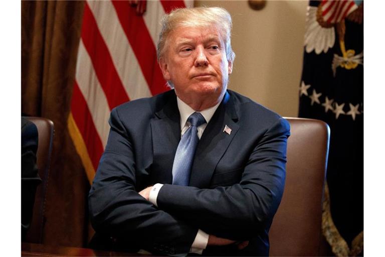 Donald Trump will, dass Dokumente aus seiner Regierungszeit mit Bezug auf die Kapitol-Attacke geheim bleiben. Foto: Evan Vucci/AP/dpa
