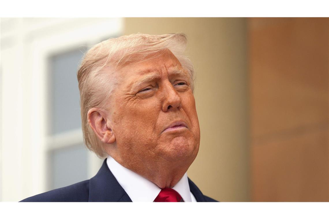 Donald Trump will die Frist für Putin verkürzen.