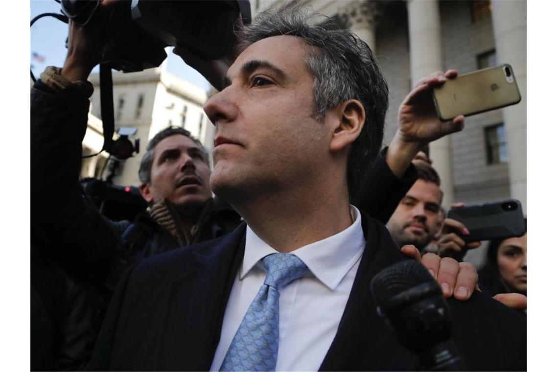 Donald Trumps Ex-Anwalt Michael Cohen hat zugegeben, den Kongress in dessen Russland-Ermittlungen im Zusammenhang mit einem geplanten Bauprojekt Trumps in Moskau angelogen zu haben. Foto: Julie Jacobson/AP