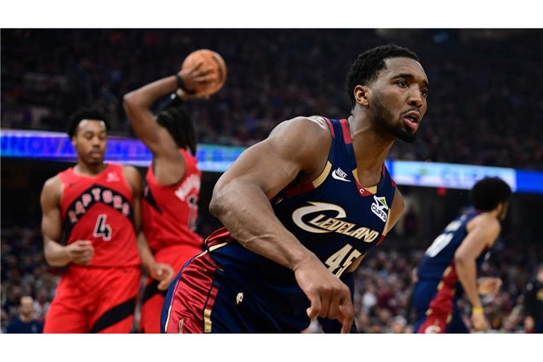 Donovan Mitchell war der herausragende Akteur der Cleveland Cavaliers.