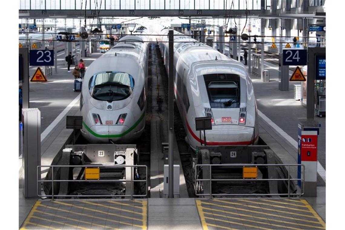 Bahnbranche braucht schnell wieder Kunden Doppelt so viele Fahrgäste im Bahnverkehr bis 2030 - das ist nach wie vor die Vorgabe der Bundesregierung. Foto: Sven Hoppe/dpa