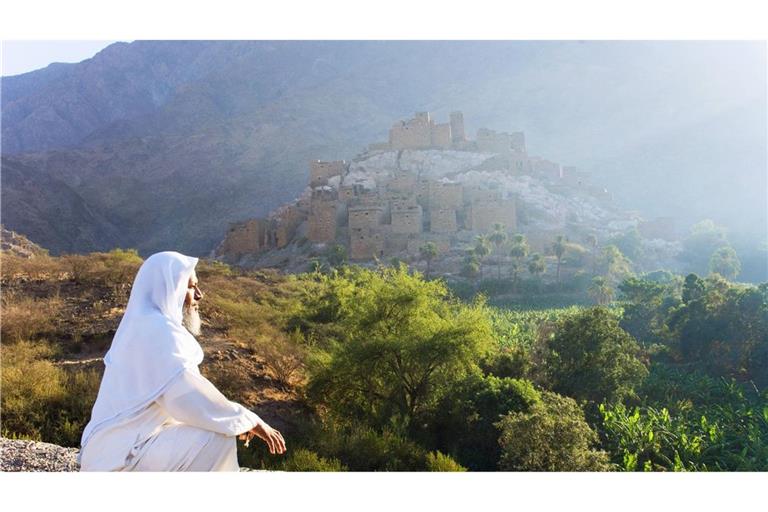 Dorf Zee Ain in Saudi-Arabien.