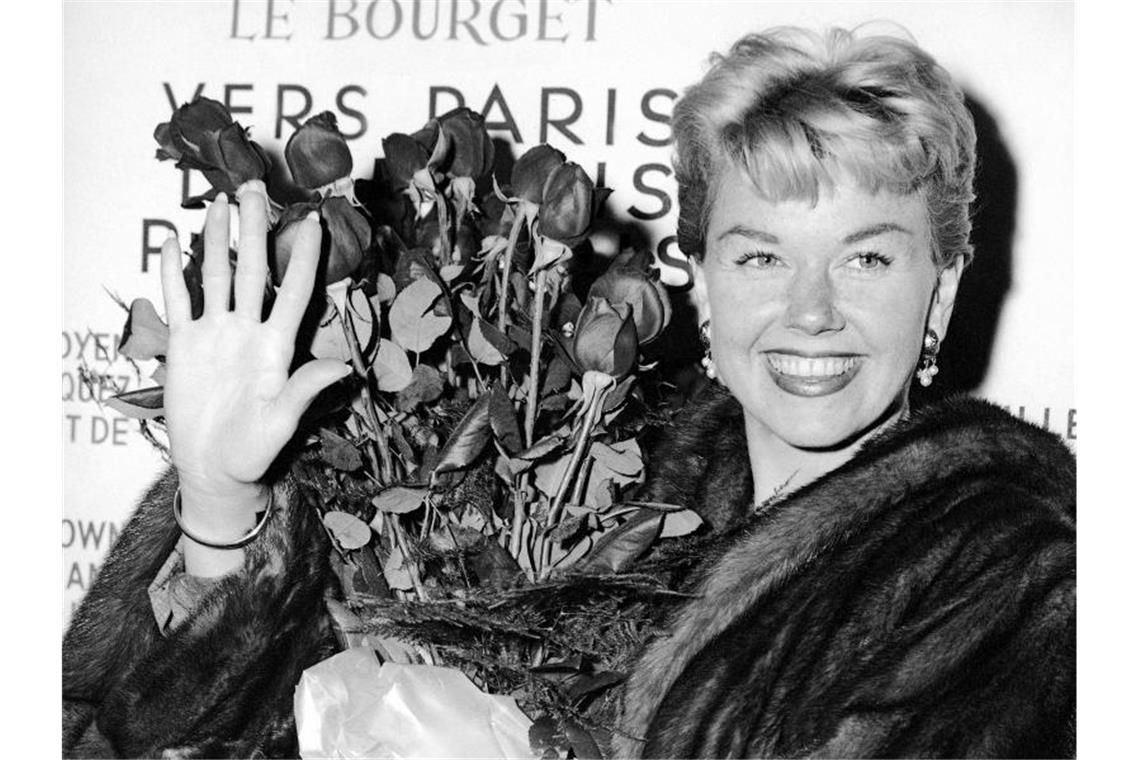 Doris Day 1955 in Paris. Foto: AP