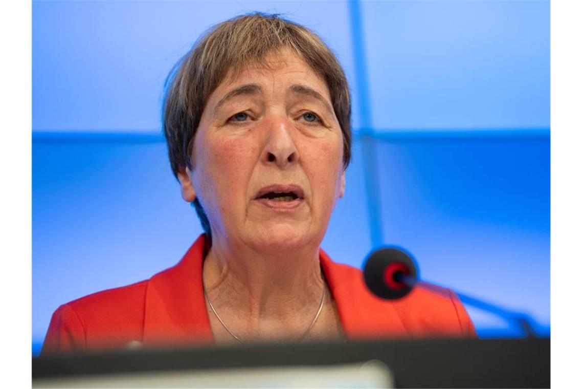„Klimastreik“: Bildungsgewerkschaft solidarisiert sich Doro Moritz, Vorsitzende der Gewerkschaft Erziehung und Wissenschaft. Foto: Sebastian Gollnow/Archivbild