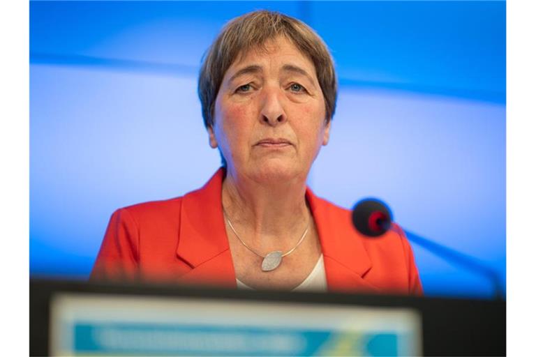 Doro Moritz, Vorsitzende der Gewerkschaft für Erziehung und Wissenschaft. Foto: Sebastian Gollnow/Archivbild