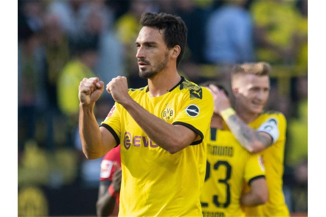 BVB dank Hummels im Aufwind Dortmunds Mats Hummels zeigte sich zuletzt in bestechender Form. Foto: Bernd Thissen