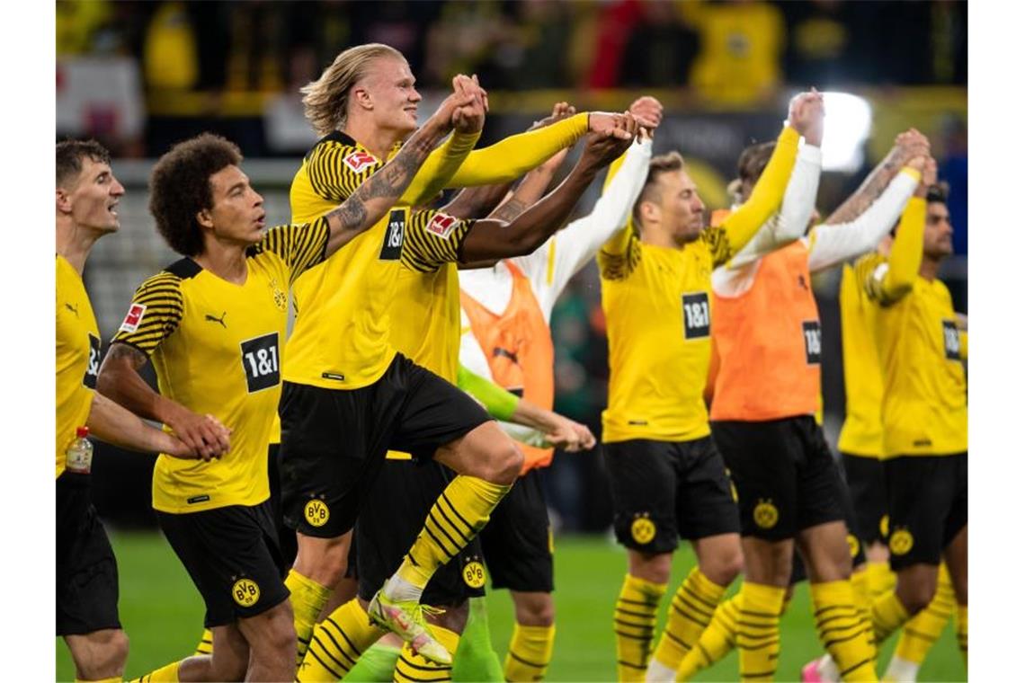 Dank Haaland: Dortmund vorübergehend an Bundesliga-Spitze