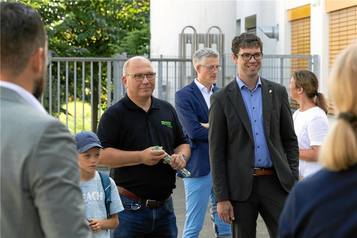 Dr. Viethen und Ralf Nentwich Murrelektronik // Leistungsschau in Oppenweiler am...