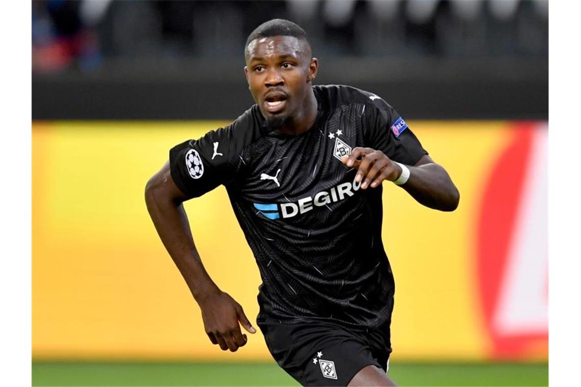 Drängt zurück in die Gladbacher Startelf: Marcus Thuram. Foto: Marius Becker/dpa