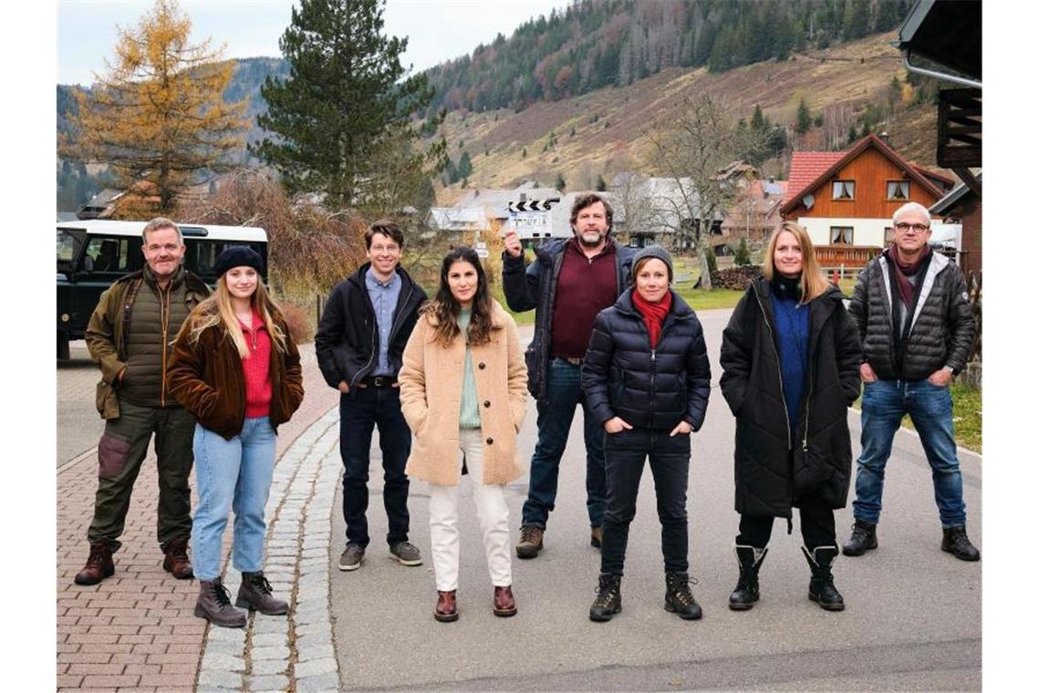 Dreharbeiten für neuen Schwarzwald-„Tatort“ Dreharbeiten im Schwarzwald für den "Tatort - Sichereheitsverwahung". Foto: SWR - Das Erste/SWR/Benoît Linder/obs/Archivbild
