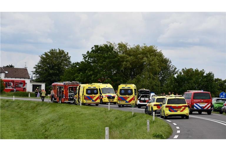 Drei Menschen kamen bei dem Unfall ums Leben, darunter zwei Kinder.